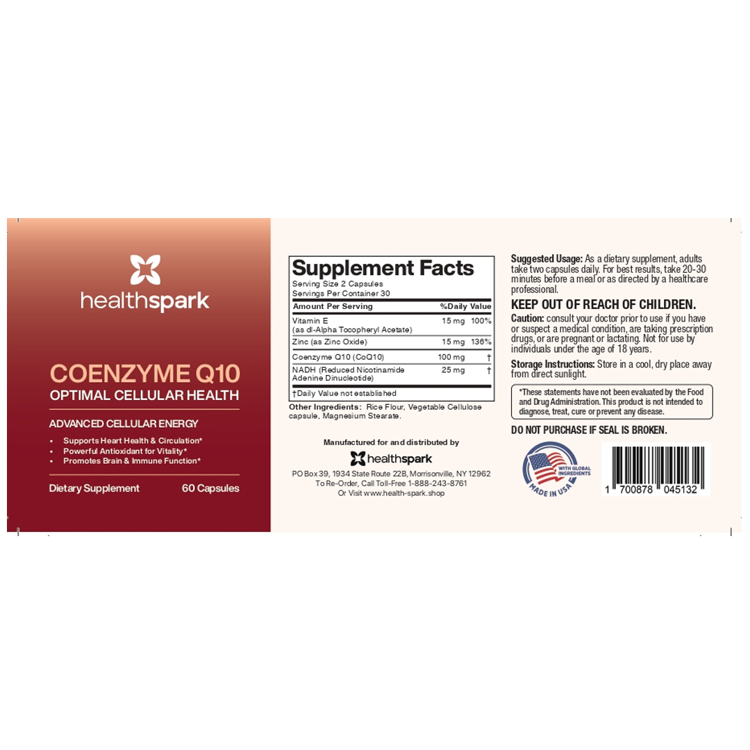 Coenzyme-Q10-Label