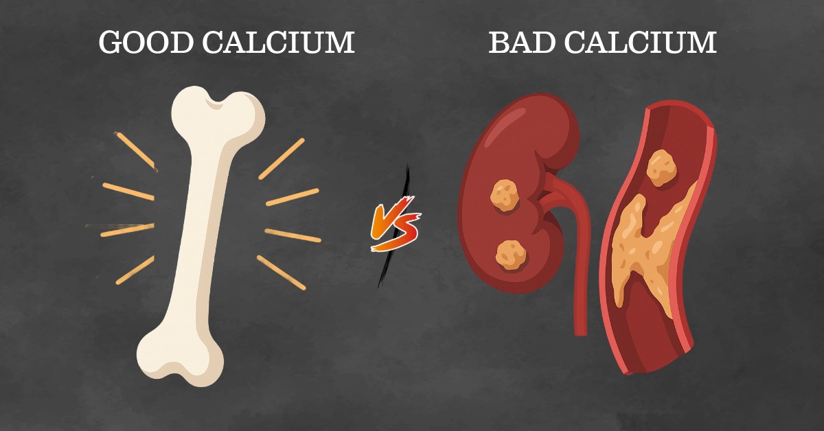 Good Calcium vs. Bad Calcium